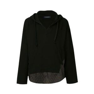JOHN UNDERCOVER Men's Print Panel Patchwork Hoodie
